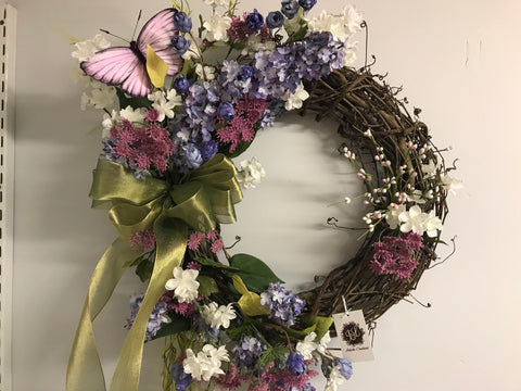 Spring Wreaths and Creations