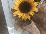 Sunflowers/Cranberry Peonies