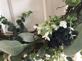 Lambs Ear/Eucalyptus/Blue Lobelia