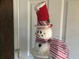 Double Snowman Light Up Creation