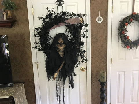 Grim Reaper Wreath