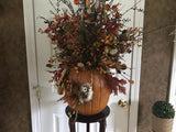 Large Pumpkin Owl Centerpiece