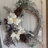 Winter White Poinsettias