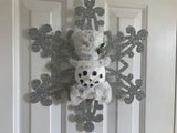 Silver Snowflake/Snowman