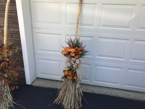 Witches Broom Decorated 5