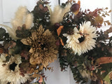 Brown Sunflowers/Cream Sunflowers