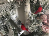 Birch Tree/Cardinals