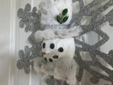 Silver Snowflake/Snowman