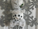 Silver Snowflake/Snowman