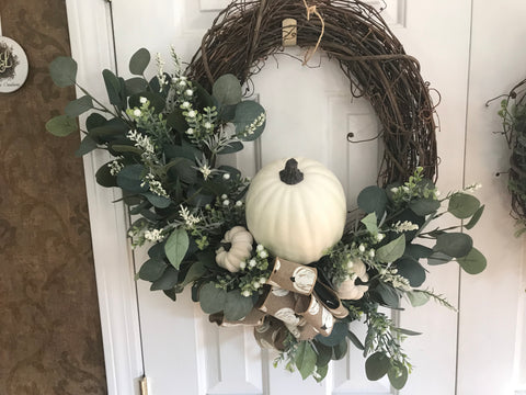 Eucalyptus/White Pumpkin