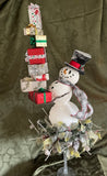 Snowman Carrying Presents