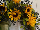 Sunflowers & Blueberries