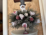 Icy Snowman Centerpiece