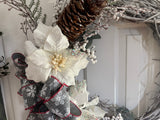 Winter White Poinsettias