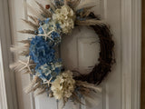 Beach Wreath/Hydrangeas