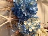 Beach Wreath/Hydrangeas