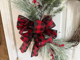 New England Country Winter Wreath