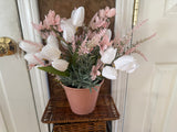 Pink & White Centerpiece