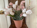 Pink & White Centerpiece
