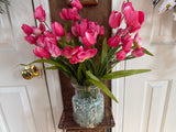 Pink Tulip Centerpiece