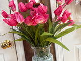 Pink Tulip Centerpiece
