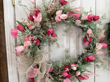 Pink Tulips/Beautiful Greenery