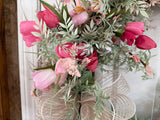 Pink Tulips/Beautiful Greenery