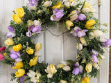 Yellow & Purple Tulips