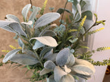 Lambs Ear Centerpiece