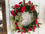 Red Petunias