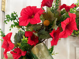 Red Petunias