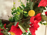 Red Petunias