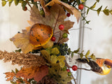 Oval Wreath-Mushrooms