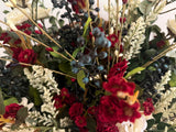 Patriotic Vintage Hanging Basket