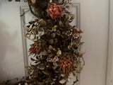 Bronze Leaves/3 Pumpkins