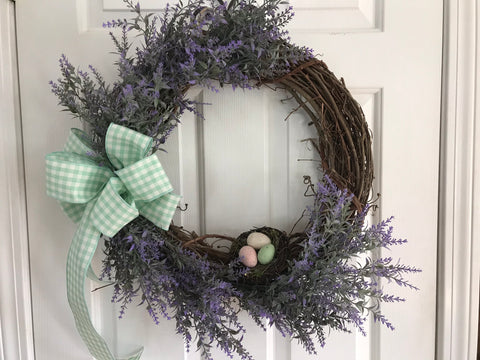 Lavender and a Birds 🐦 Nest