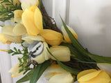 Yellow Tulips/Chickadee