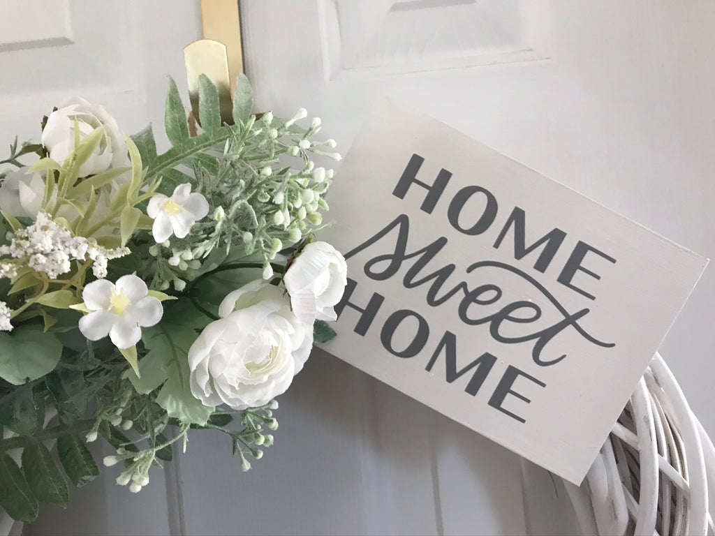 Wild White Rose Wreath