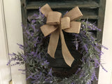 Lavender on an Antique  Shutter