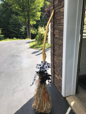 Witches Broom Decorated 1