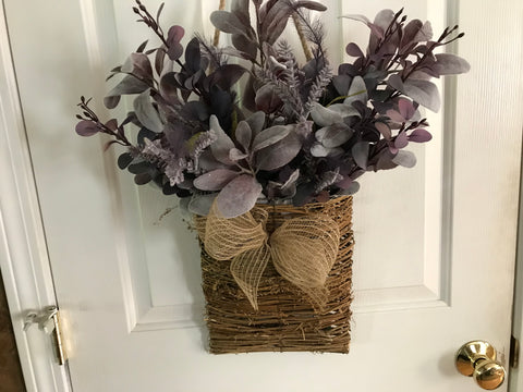 Basket of Fall Lambs Ear