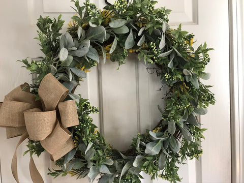 Lambs Ear and Greenery