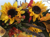 30” Sunflower Wreath