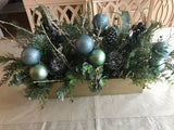 Winter/Christmas Centerpieces and Garland