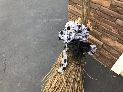 Witches Broom Decorated 2