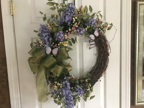 Lilacs and Berries