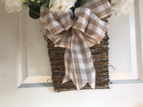 Grapevine Hanging Basket/Simply Blessed