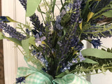 Periwinkle sage and lavender