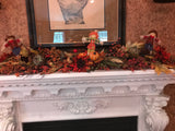 Fall Centerpieces and Garland