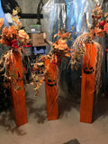 Wooden Jack O Lanterns